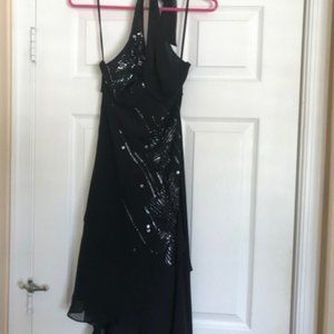 Short Black Halter Dress